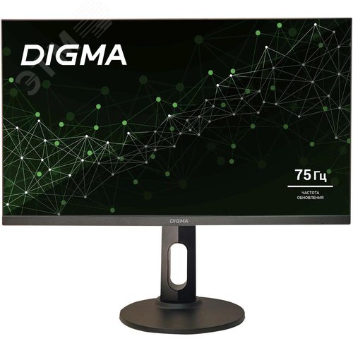 Изображение товара Монитор для ПК 27'' Progress27P505Q, 2560x1440, LED, IPS, матовая, 350cd, 75Hz, HDMI, DP, HAS, FreeSync, G-Sync, черный (шт)