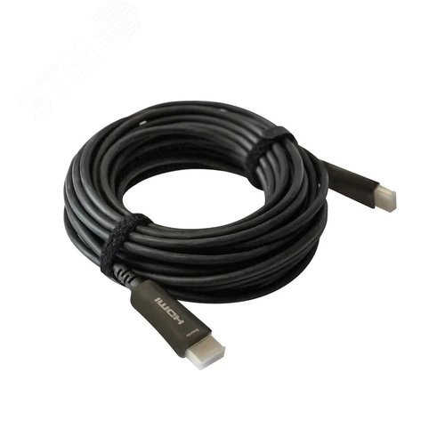 Изображение товара Кабель аудио-видео HDMI 2.0 (m) - HDMI (m) 30м., позолоч.конт., черный (шт)