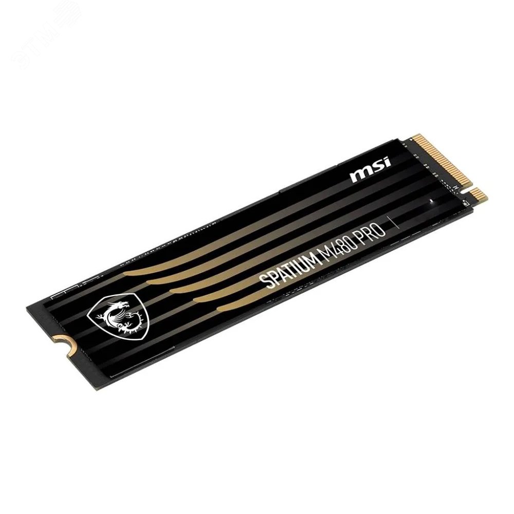 Изображение товара Накопитель SSD M.2 2280 4TB SPATIUM M480 Pro, NVMe, 3D NAND, 7400/7000 Мб/с (шт)