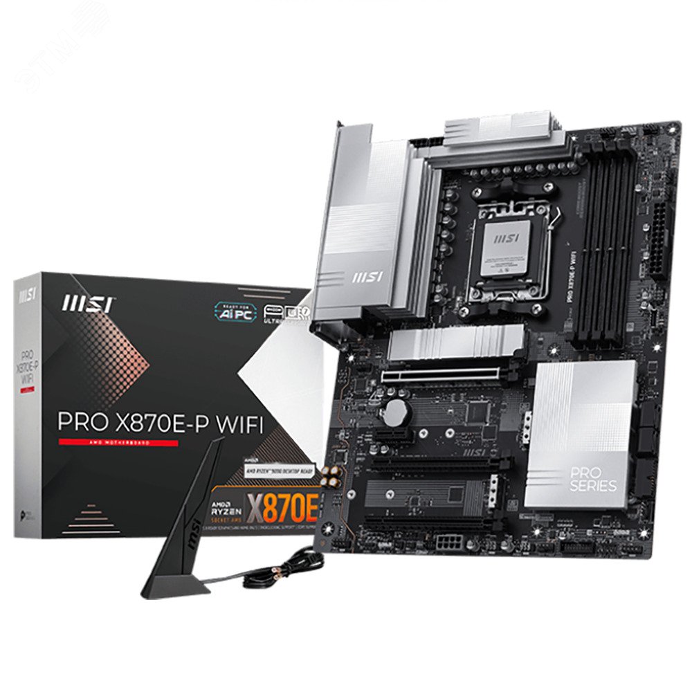 Изображение товара Материнская плата PRO X870E-P WIFI, AMD X870E, ATX (шт)
