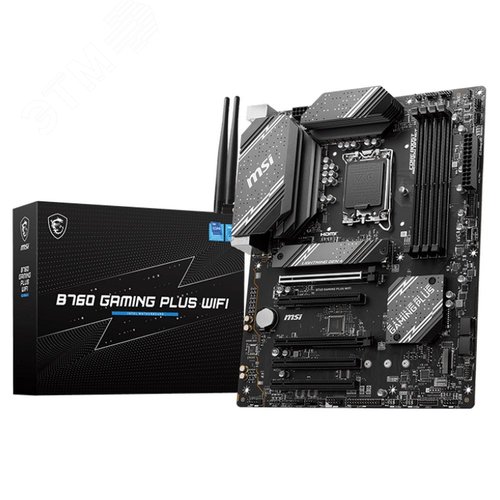 Изображение товара Материнская плата B760 GAMING PLUS WIFI, AMD B760, ATX (шт)