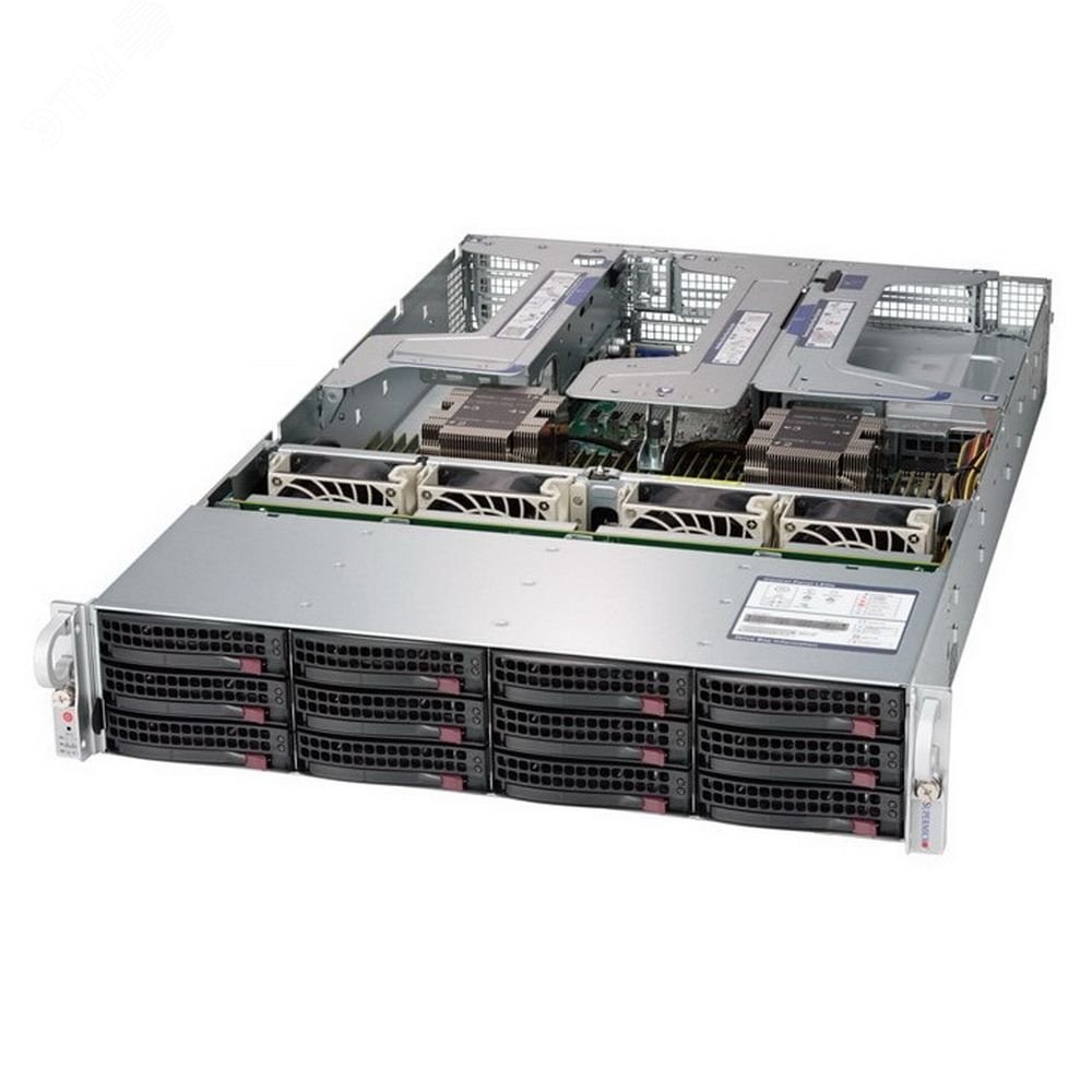 Изображение товара Платформа системного блока SuperMicro SYS-6029U-E1CR4 2U