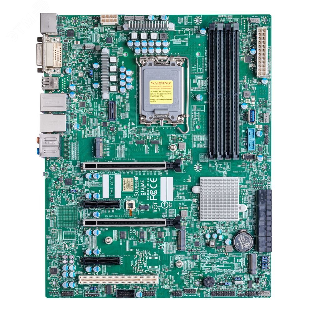 Изображение товара Материнская плата OEM ATX, 4 DDR4 DIMM, LGA1700, 3 М.2 PCI-E x4, 8 SATA3 6 Гб/с (шт)