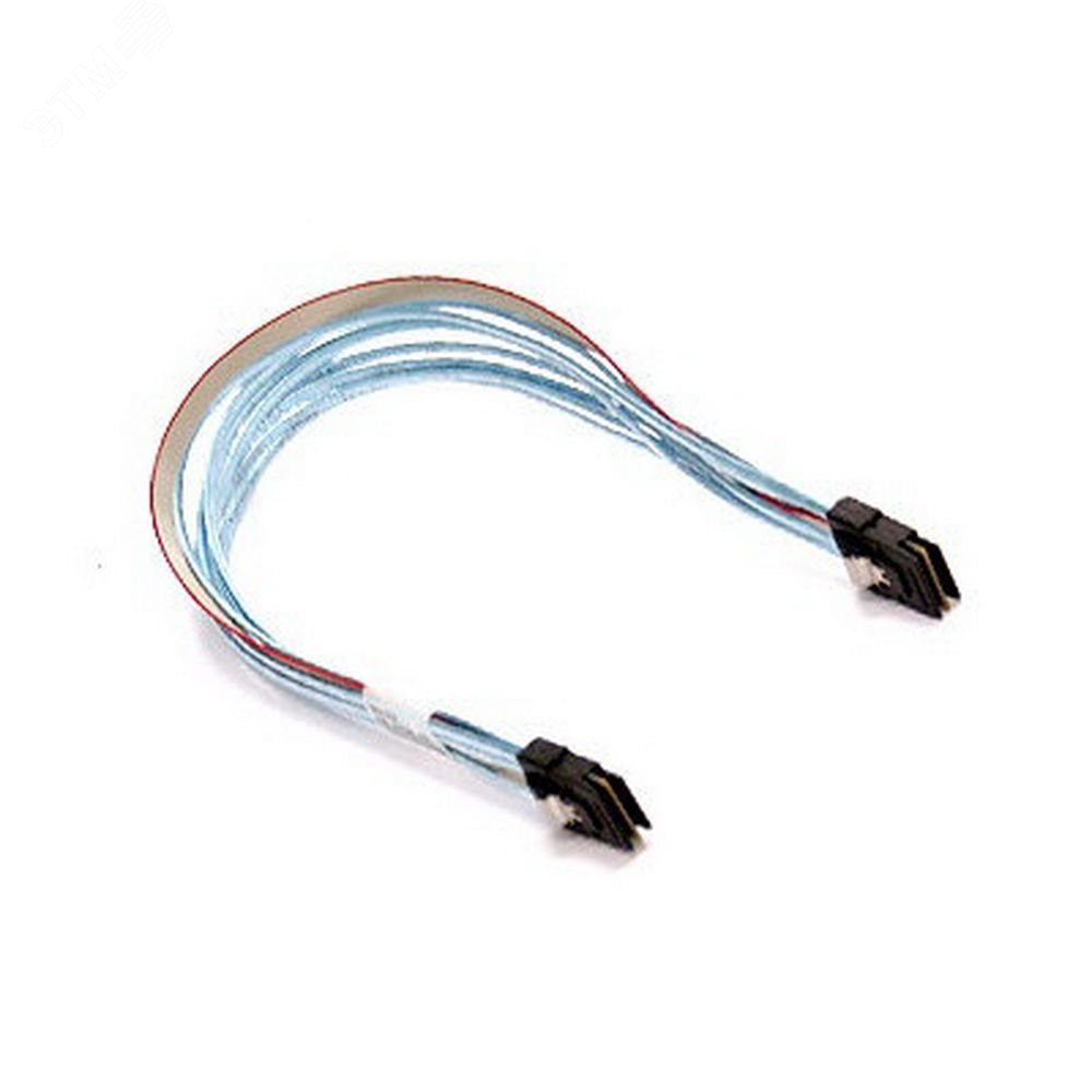 Изображение товара Кабель Slimline SAS (x4) на Slimline SAS (x4), 39 см. (шт)