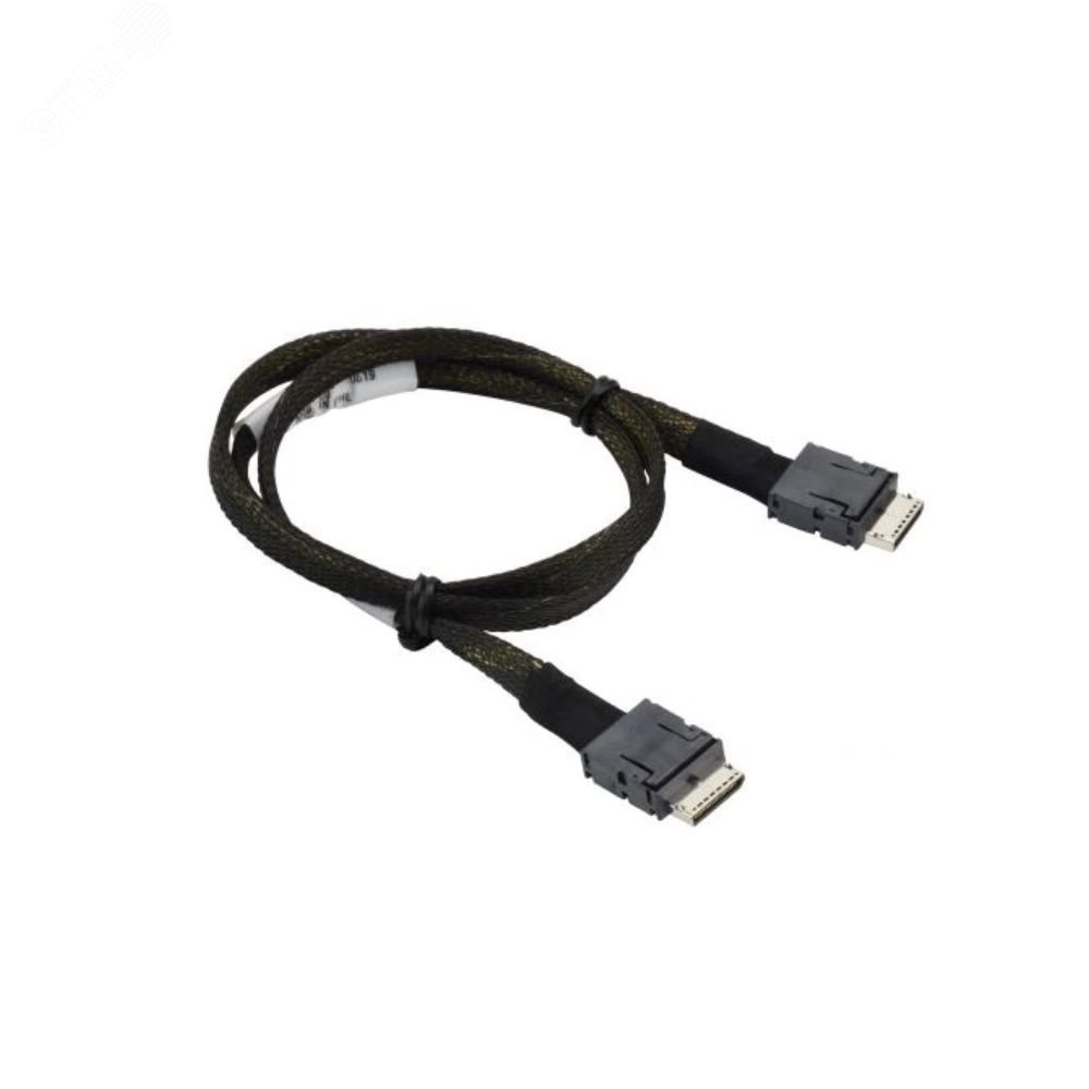 Изображение товара Кабель OCuLink x4 (SFF-8611) на OCuLink x4 (SFF-8611) 65 см для серверных систем