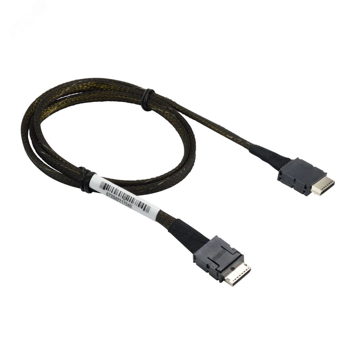 Изображение товара Кабель OCuLink x4 SFF-8611 на OCuLink x4 76 см SuperMicro