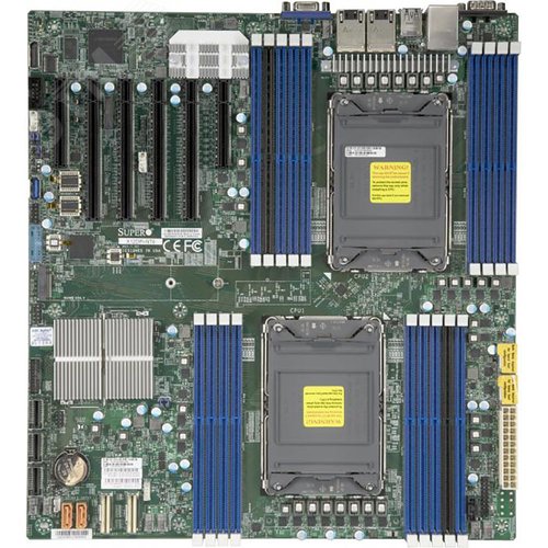 Изображение товара Материнская плата OEM Е-ATX, 16 DDR4 DIMM, 2xLGA4189, M.2 PCI-E x4, SATA 6 Гб/с (шт)