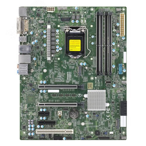 Изображение товара Материнская плата OEM ATX, 4 DDR4 DIMM, LGA3647, 2 M.2 PCI-E x4, SATA3 6 Гб/с (шт)