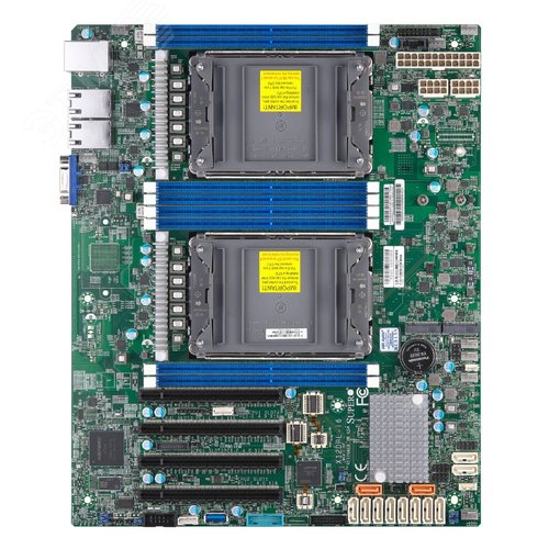 Изображение товара Материнская плата OEM ATX, 8 DDR4 DIMM, 2 LGA4189, 2 M.2 PCI-E x4, SATA3 6 Гб/с (шт)