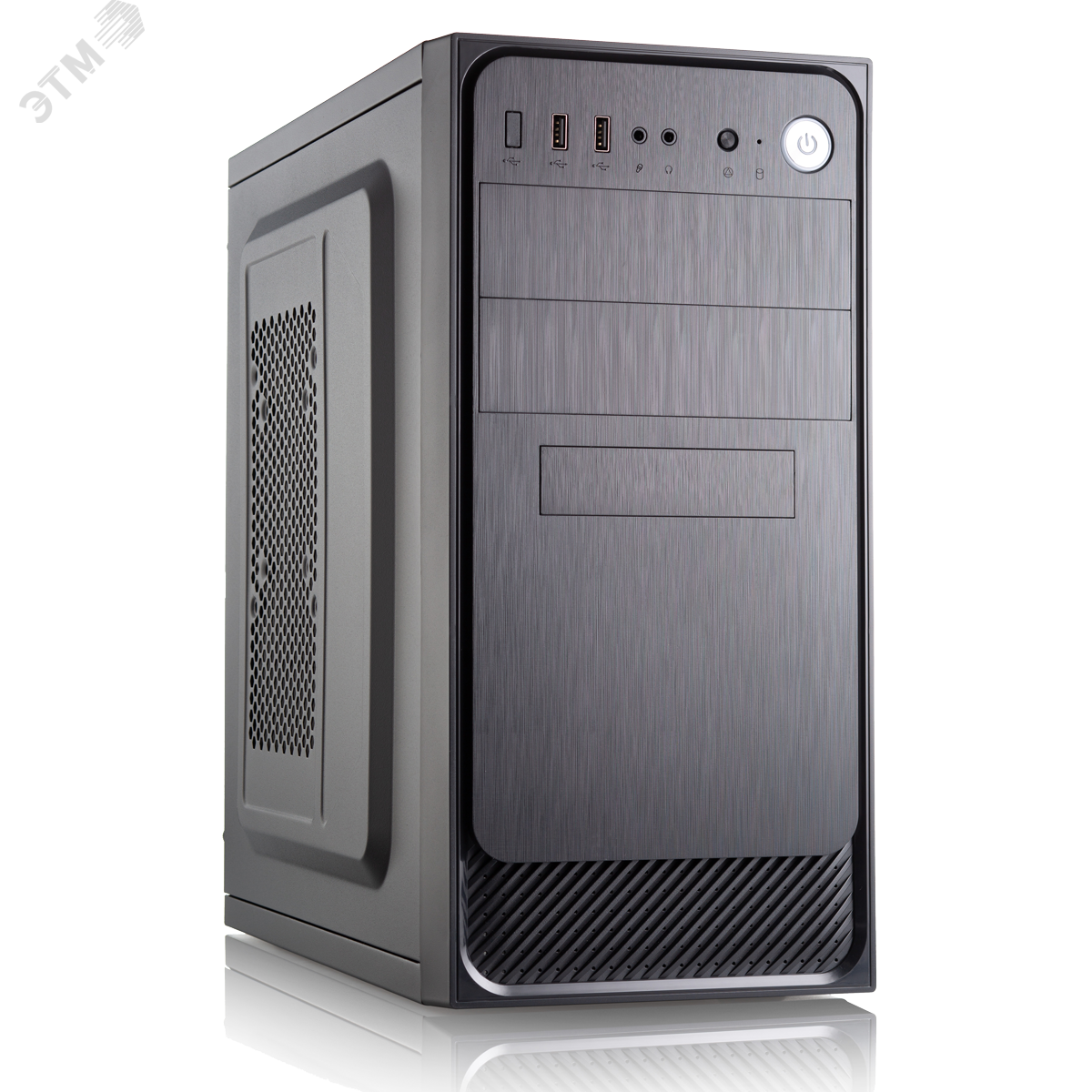 Изображение товара Корпус Forza с блоком питания 450Вт Middle Tower mATX черный