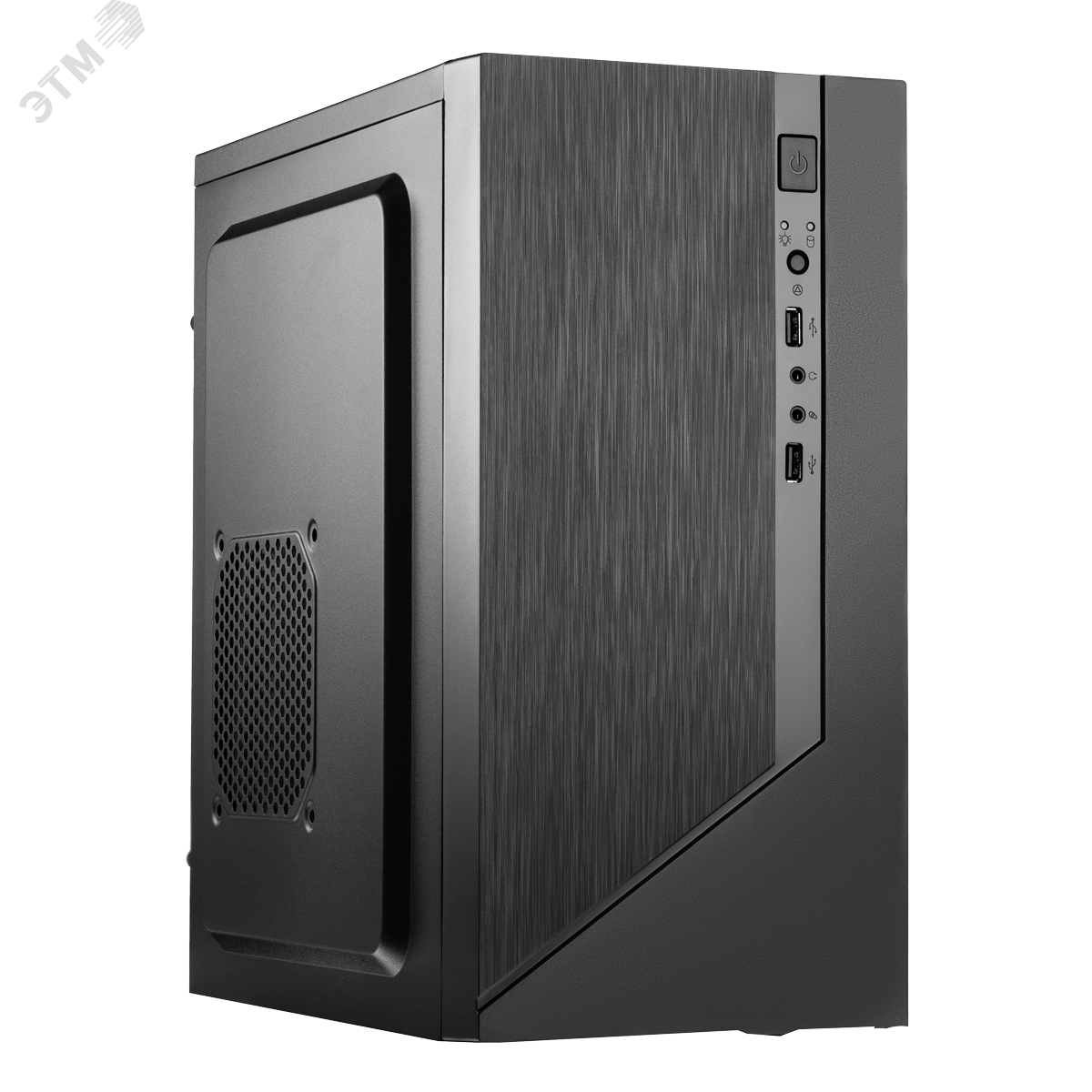 Изображение товара Корпус Forza с блоком питания 450Вт, Middle Tower, mATX, черный (шт)