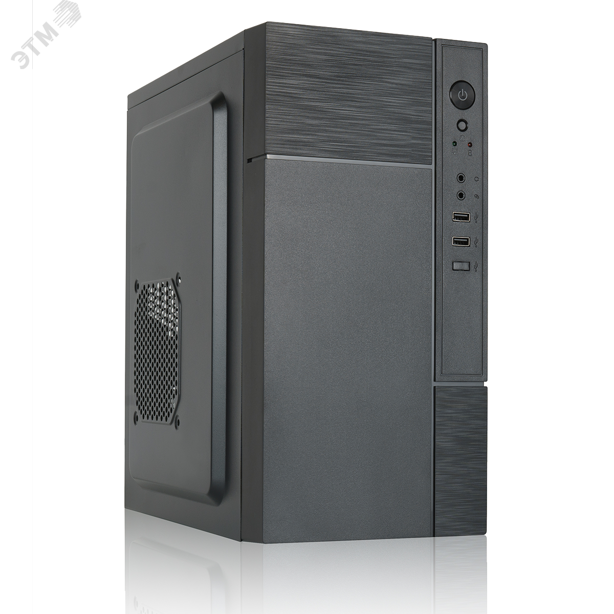 Изображение товара Корпус для ПК Forza FZ-017-SX450R с блоком питания 450Вт, черный, Middle Tower, mATX