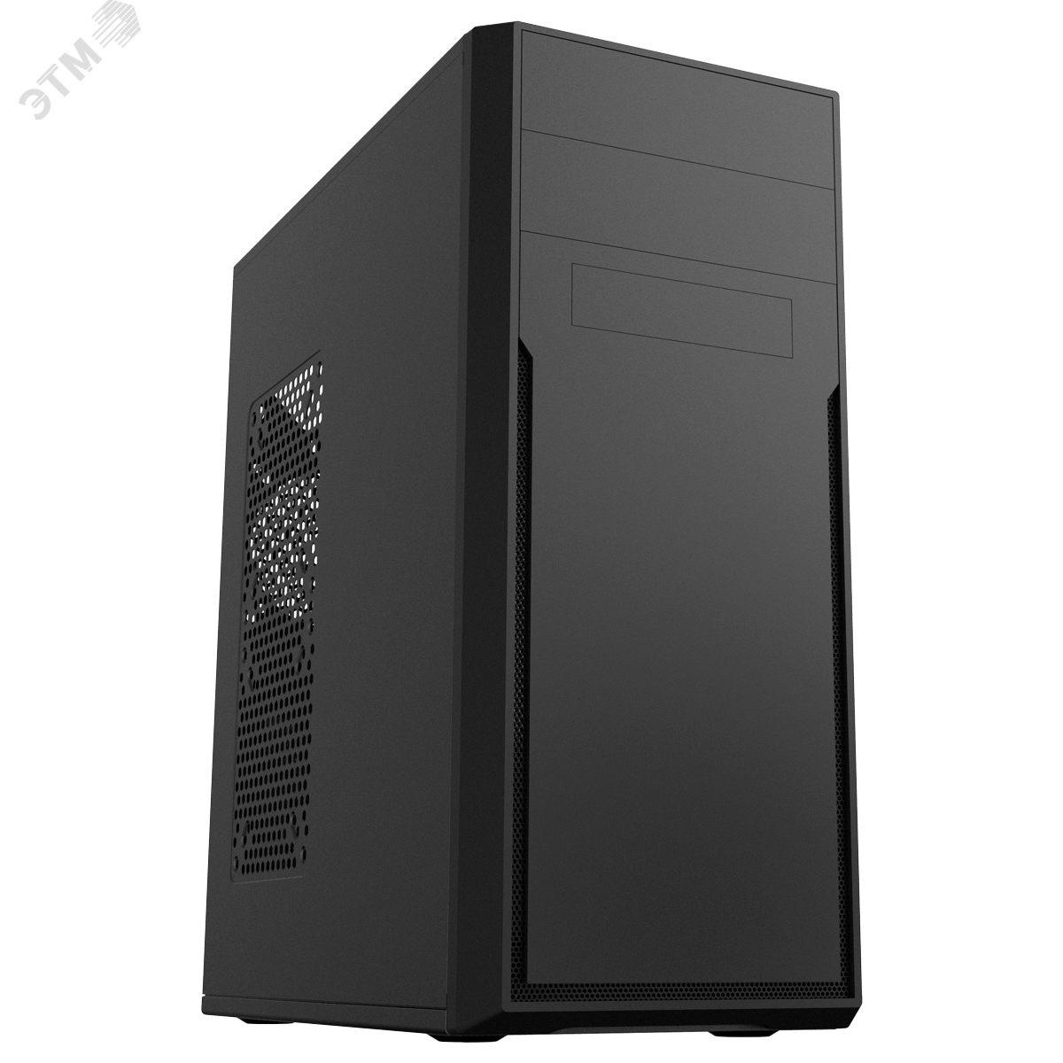 Изображение товара Корпус Foxline FL-302 с блоком питания 500Вт Middle Tower ATX черный