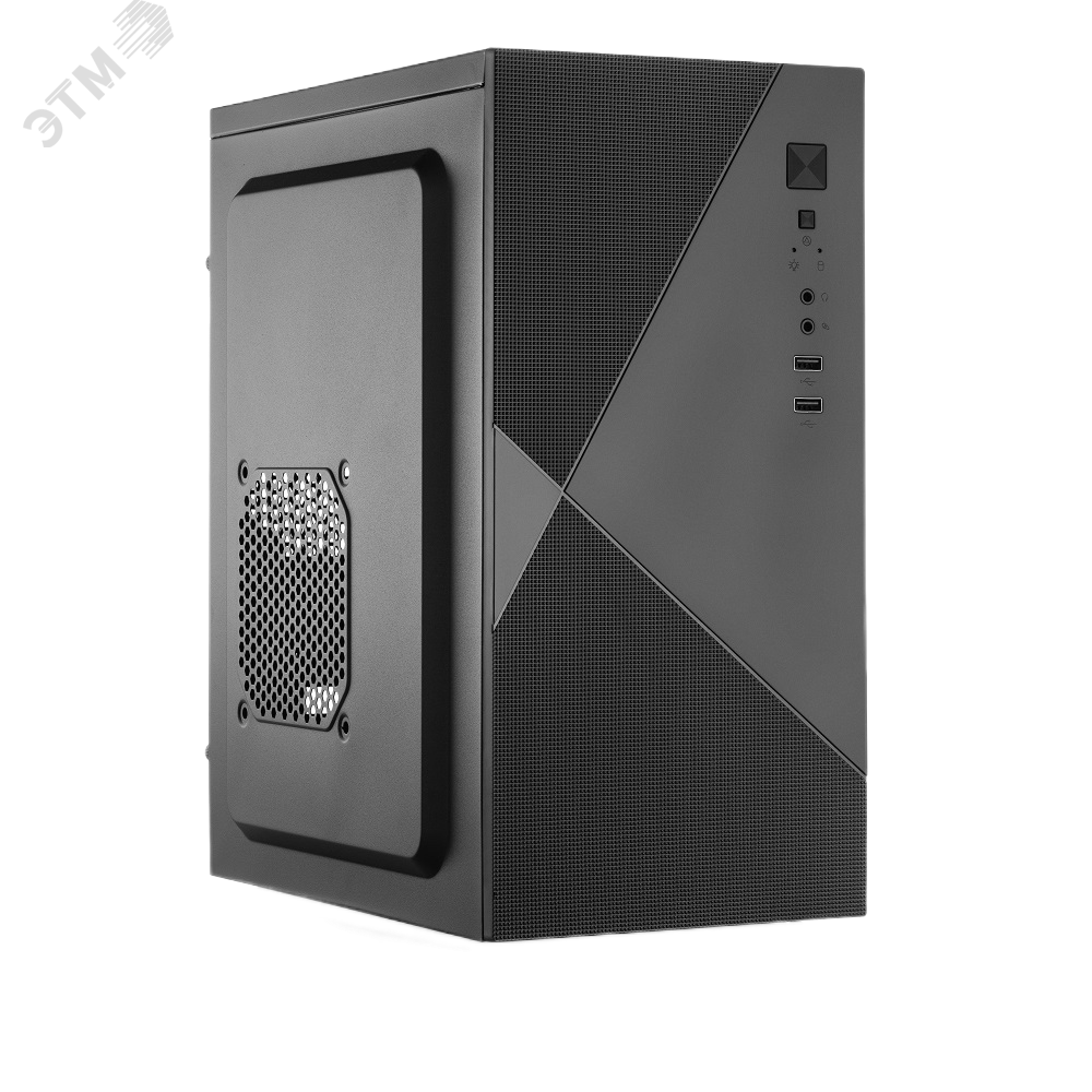 Изображение товара Корпус Forza с блоком питания 450Вт, Middle Tower, mATX, черный (шт)