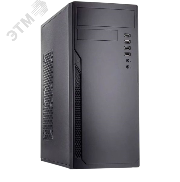 Изображение товара Корпус Foxline FL-301 для ПК Middle Tower ATX черный без блока питания