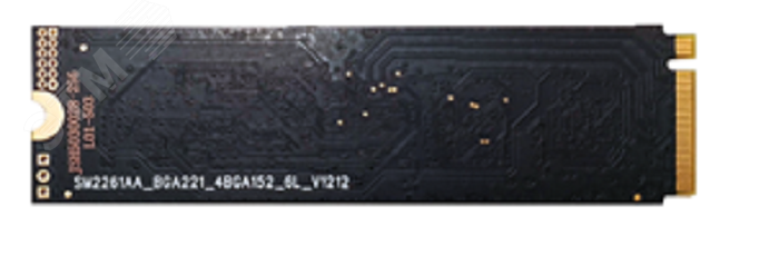 Изображение товара Накопитель SSD M.2 2280 256 ГБ X5ST, NVMe, PCIe 3.0 x4, 3D TLC NAND, 2000/1100 Мб/с (шт)