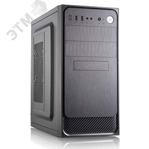 Изображение товара Корпус Forza с блоком питания 450Вт, Middle Tower, mATX, черный (шт)