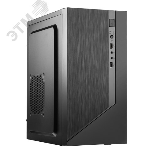 Изображение товара Корпус Forza с блоком питания 450Вт, Middle Tower, mATX, черный (шт)