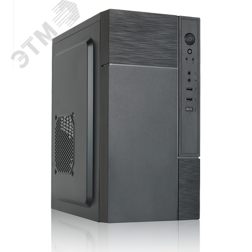 Изображение товара Корпус Forza с блоком питания 450Вт, Middle Tower, mATX, черный (шт)