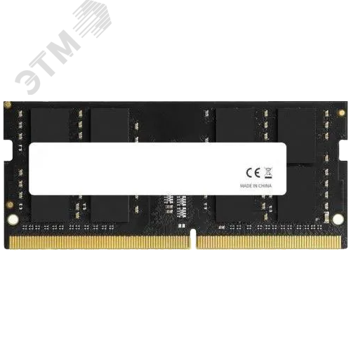 Изображение товара Модуль памяти Foxline 32ГБ, DDR5, SODIMM, 5600 МГц, 44800 Мб/с (шт)