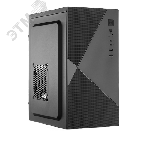 Изображение товара Корпус Forza с блоком питания 450Вт, Middle Tower, mATX, черный (шт)