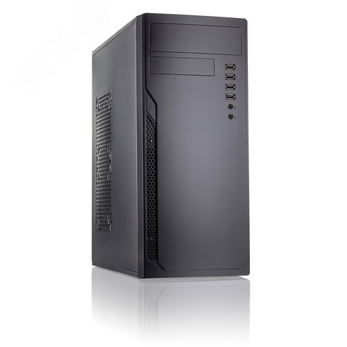 Изображение товара Корпус Foxline FL-301 с блоком питания 450Вт, Middle Tower, ATX, черный (шт)