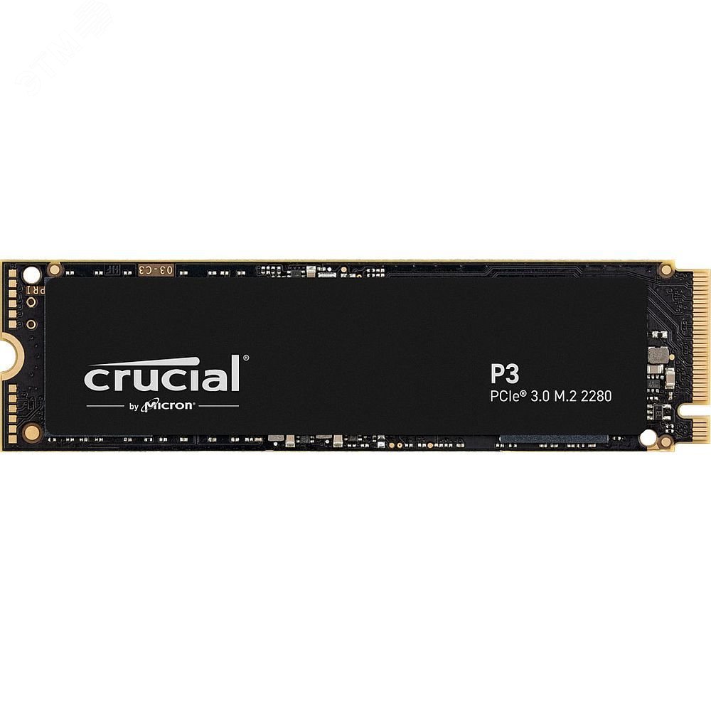 Изображение товара Накопитель SSD M.2 2280 4ТБ, NVMe, PCIe 3.0 x4, 3D NAND QLC , 3500/3000 Мб/с (шт)