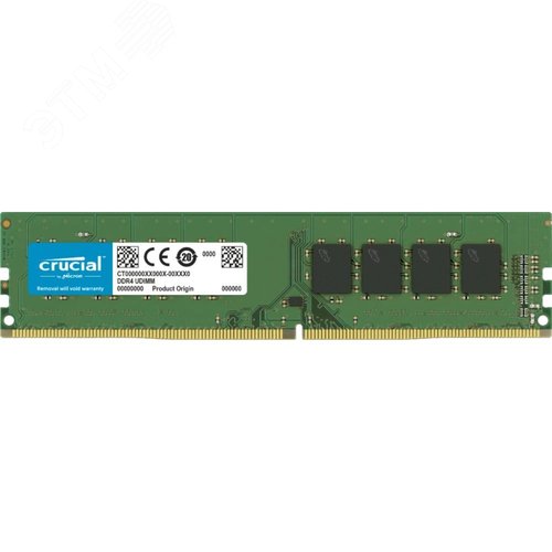 Изображение товара Модуль памяти 16ГБ, DDR4, UDIMM, 3200 МГц, 25600 Мб/с (шт)