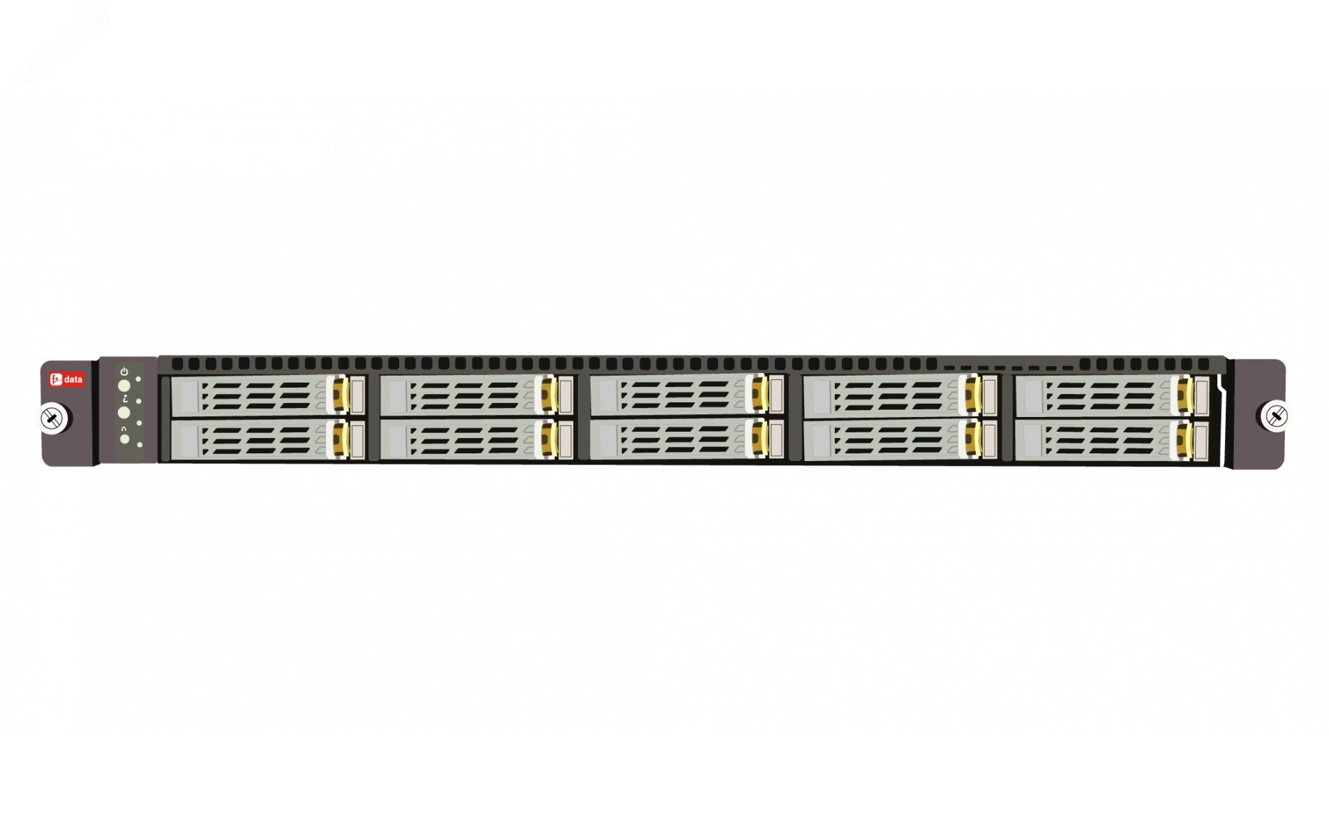 Сервер FPD-15-SP-12032-CTO в составе: 1U 10x2.5'' HDD platform, 1xIntel Xeon Silver 4210 10C 2.20GHz, 1x32GB DDR4-2933 ECC RDIMM, 2x240GB 2.5'' 1.3DWPD SATA SSD, 2x800W PS, Rail FPD-15-SP-12032-CTO-P121-2 F+