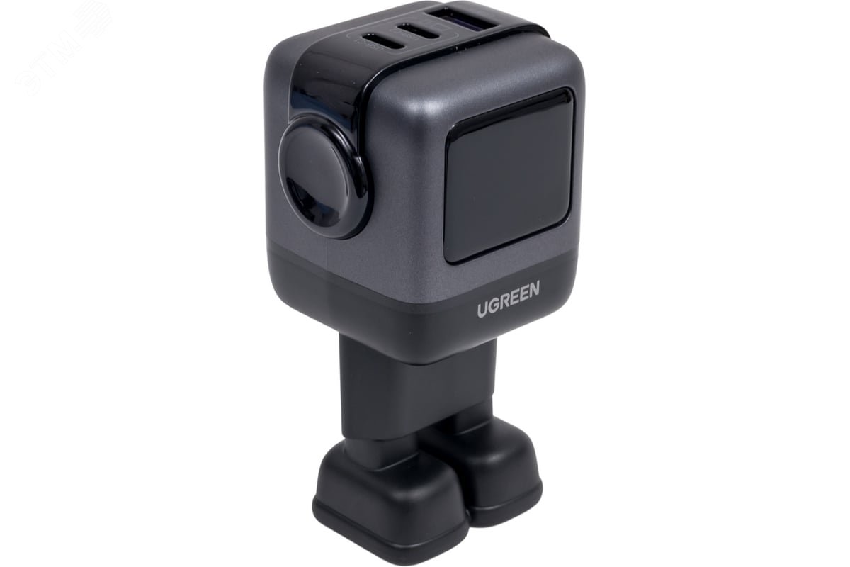 Изображение товара Зарядное устройство Nexode Robot 65Вт 2xUSB-C 1xUSB-A GaN серый