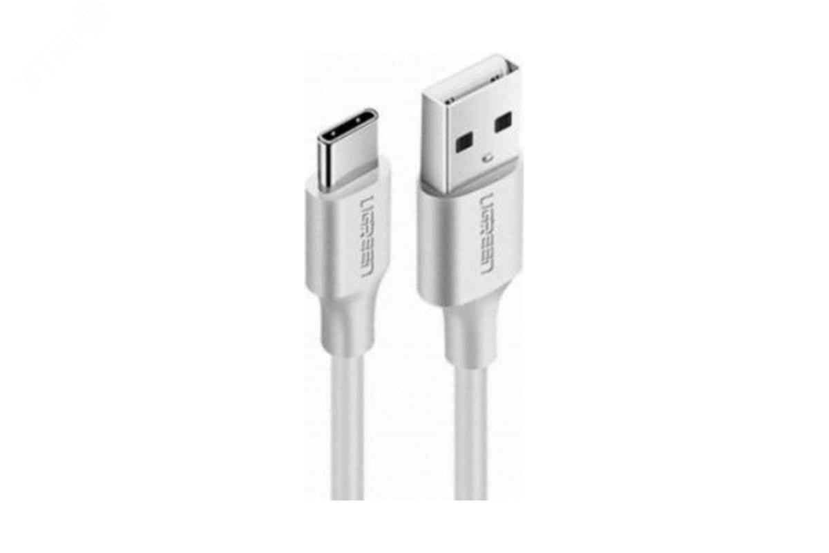 Изображение товара Кабель USB Type-C to USB Type-A 3A 0.5м Ugreen 60120 белый