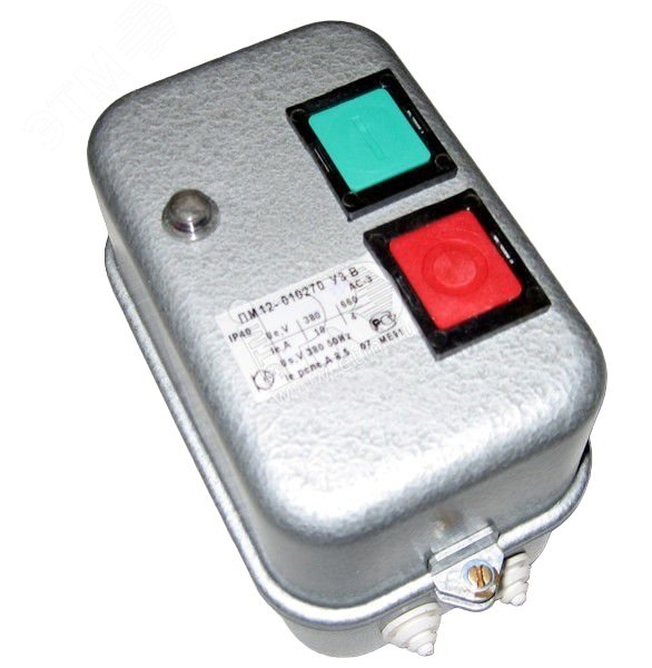 Пускатель электромагнитный ПМ12-010230 У2 В, 220В, (2з+1р), РТТ5-10-1 .