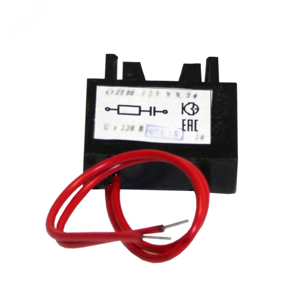 Изображение товара Ограничитель перенапряжений ОПН-130 УХЛ4 для катушек контакторов и пускателей