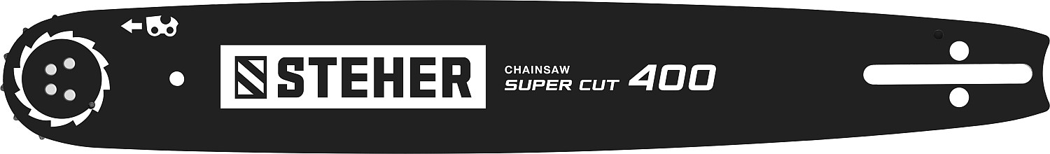 Шина для бензопил type B, шаг 0.325'', паз 1.5 мм, 40 см