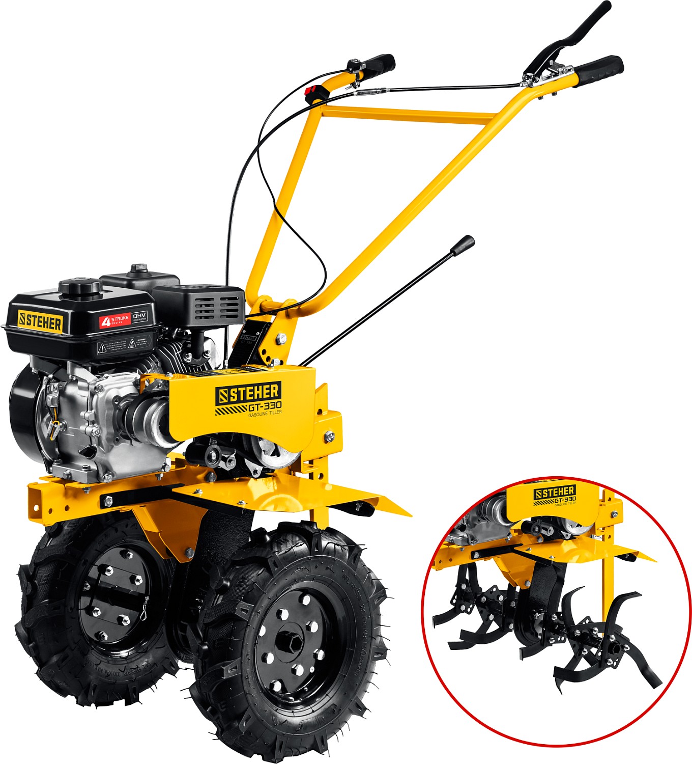 Мотоблок бенщиновый  7 л.с.