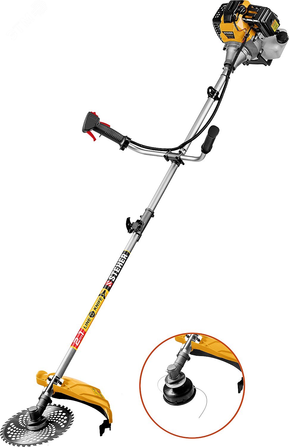 Изображение товара Триммер 2.5 кВт бензиновый (разборная штанга) (шт)