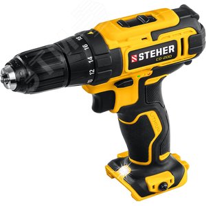 Изображение товара Дрель-шуруповерт 20 В, 40 Нм, без АКБ (шт)