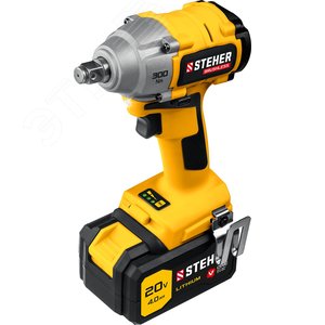 Изображение товара Гайковерт бесщеточный 20 В, 300 Нм, 1 АКБ (4Ач), кейс (шт)