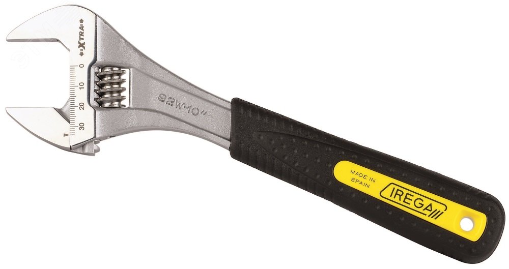 Изображение товара Разводной ключ ERGOTOP 92W/CBE- 10'' хром-ванадиевая сталь Испания