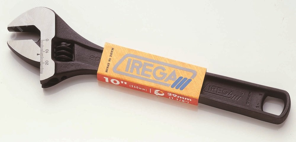Изображение товара Разводной ключ 99-LT-F/CE-10'' Irega Испания высококачественный инструмент
