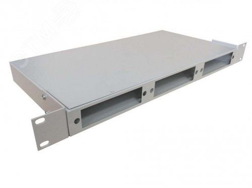 Изображение товара Кросс оптический стоечный 1U на 24 порта для телекоммуникационных шкафов