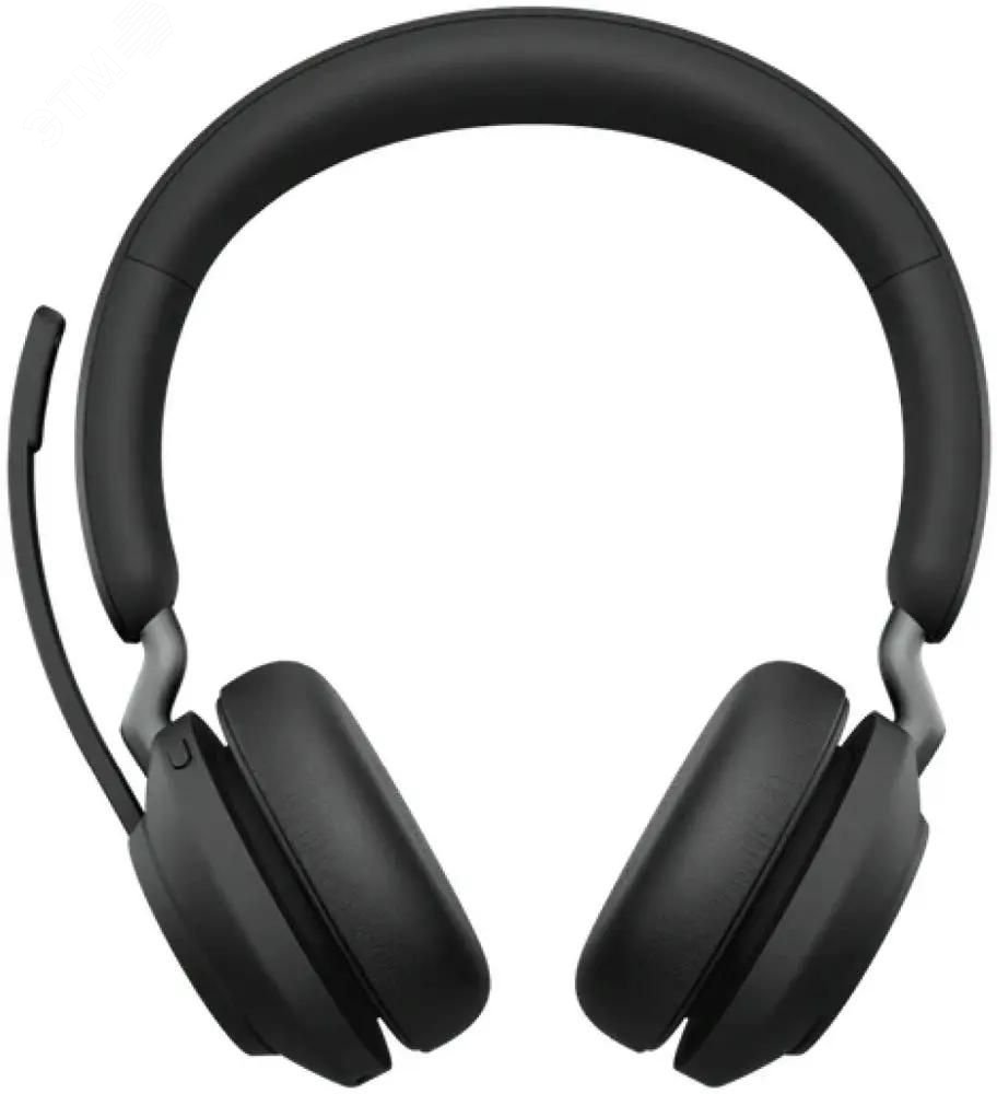 Изображение товара Гарнитура беспроводная Evolve2 65 Link380c MS Stereo, для компьютера, накладные, Bluetooth, черный (шт) Изображение товара Гарнитура беспроводная Evolve2 65 Link380c MS Stereo, для компьютера, накладные, Bluetooth, черный (шт)