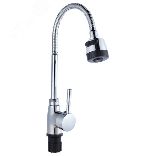 Изображение товара Смеситель для кухни TSARSBERG TSB-733-01 гибкий излив тип См-МОЦБА (шт)