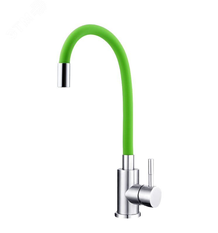 Изображение товара Смеситель кухонный TSB-114-SA004 с гибким изливом и комплектом Россия