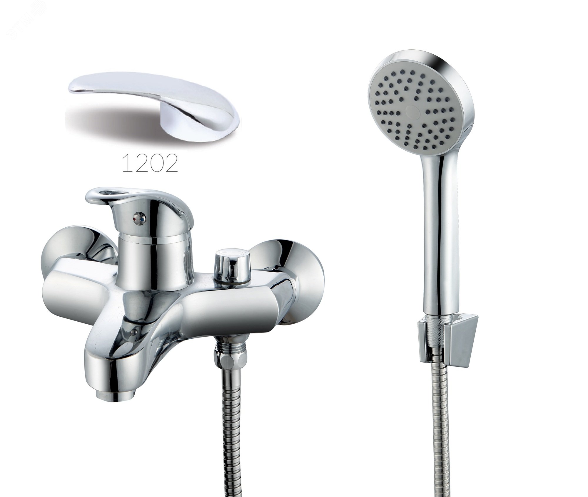 Изображение товара Смеситель для ванны с душем TSARSBERG TSB-848-1202