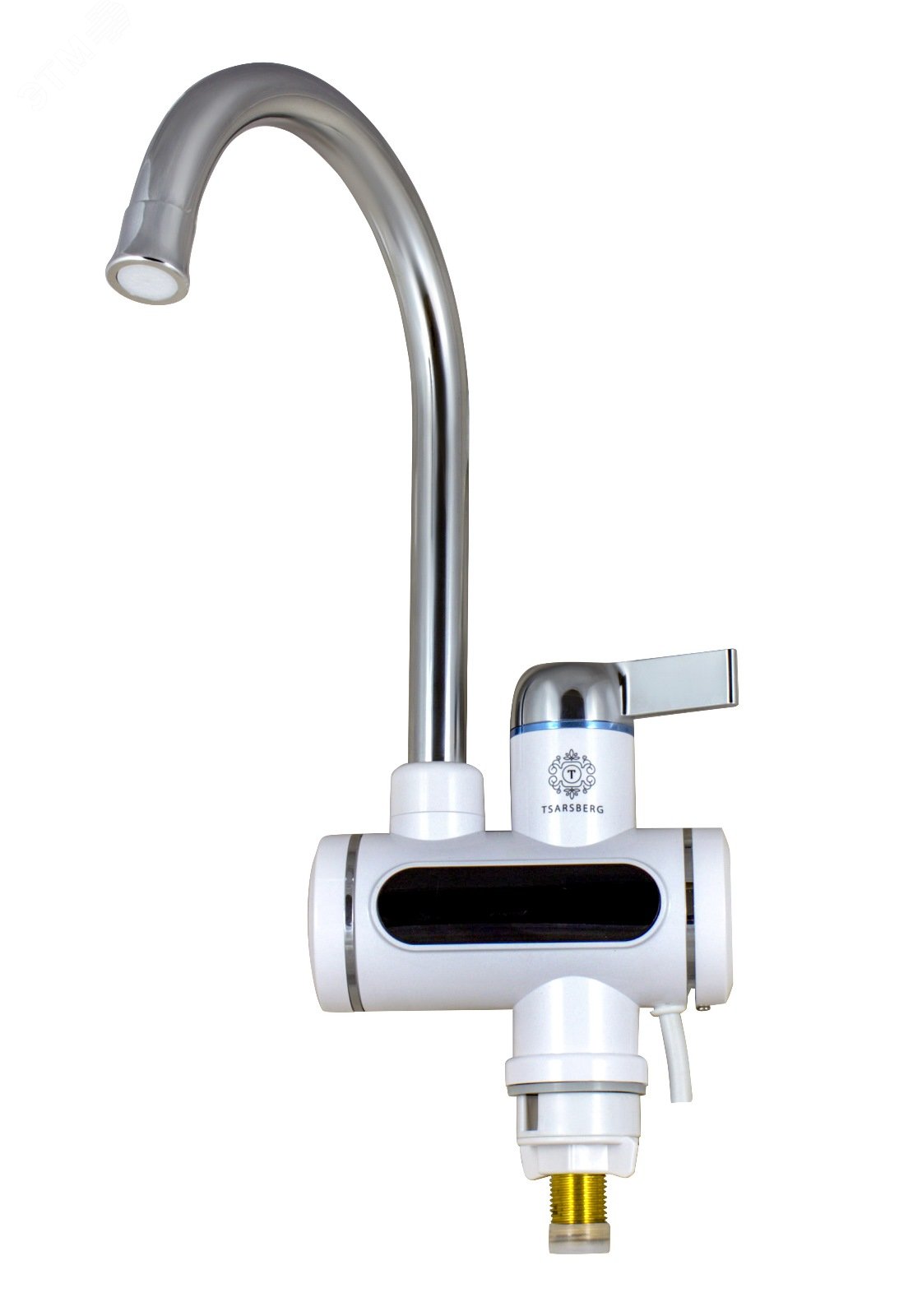 Изображение товара Проточный водонагреватель TSARSBERG TSB-WH1204 с дисплеем и поворотным изливом