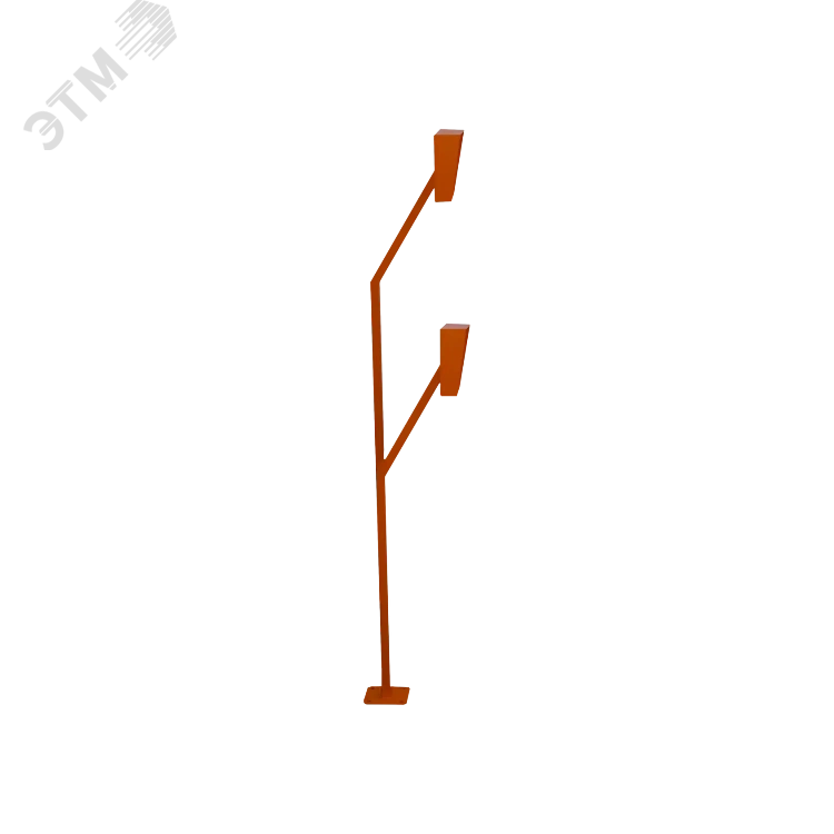 Изображение товара Стойка 3V для считывателя или домофона высота 2248 мм цинковое покрытие
