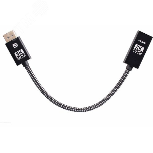 Изображение товара Кабель-адаптер DisplayPort M на HDMI F, 0.2м. (шт)