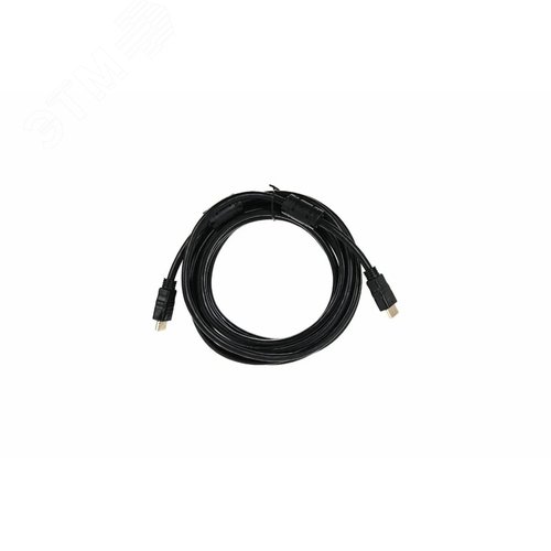 Изображение товара Кабель HDMI 19M на HDMI19M v2.0 +3D/Ethernet, 2 фильтра, 5м. (шт)