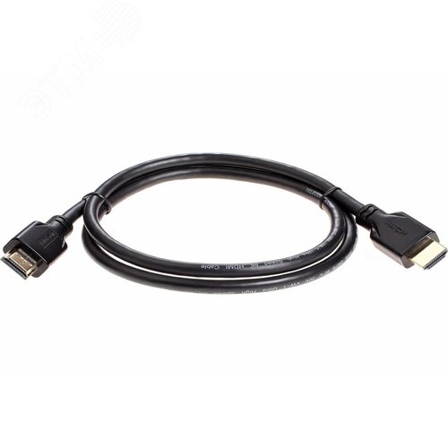 Изображение товара Кабель HDMI v2.1 19M на 19M, 8K@60 Hz, 1м. (шт)